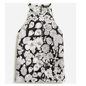 J Crew Amber Linen Top In Classic Floral  - New